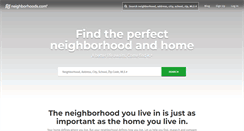 Desktop Screenshot of neighborhoods.com